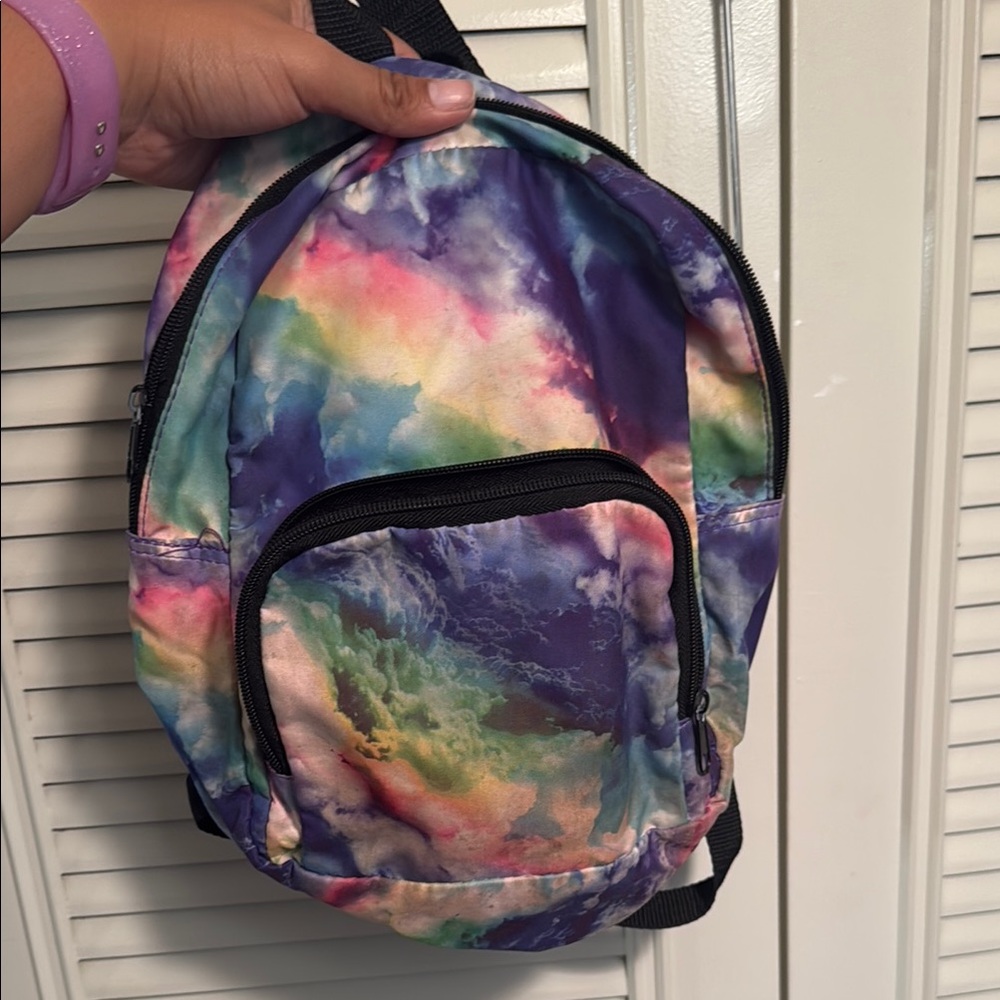 Colorful Tie-Dye Backpack